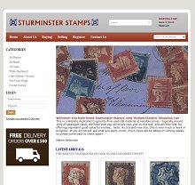 Sturminster Stamps Shopping Cart