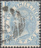 1867 2s Milky Blue SG120b Plate 1 'MF'