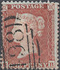 1855 1d Red C2 Plate 196 'BB'