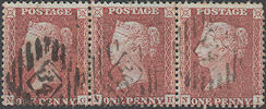 1855 1d Red C3 Plate 20 'NG-NI'