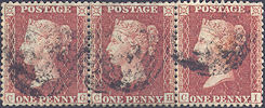 1856 1d Red C8 Plate 46 'CG-CI'