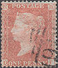 1856 1d Orange-brown C8(5) Plate 36 'DF'