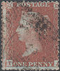1855 1d Red C7 Plate 22 'TJ'
