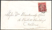 1857 1d Rose-red C11 Plate 36 'GH'