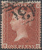 1855 1d Brick-red C4(3) Plate 14 'SG'